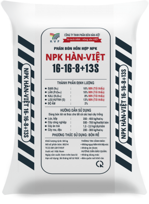 NPK HÀN-VIỆT 16-16-8+13S