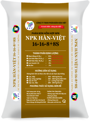 NPK HÀN-VIỆT 16-16-8+8S