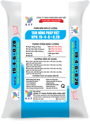 TNPV NPK 19-4-6+0,2B