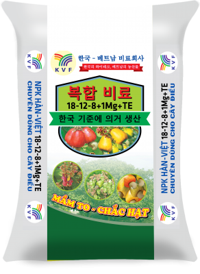NPK HÀN-VIỆT 18-12-8+1Mg+TE