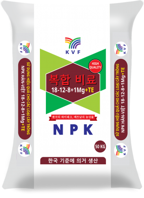 NPK HÀN-VIỆT 18-12-8+1Mg+TE