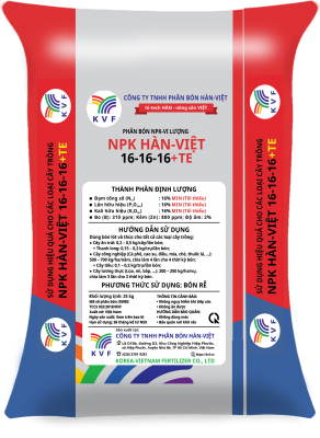 NPK HÀN-VIỆT 16-16-16+TE