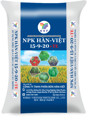 NPK HÀN-VIỆT 15-9-20+TE