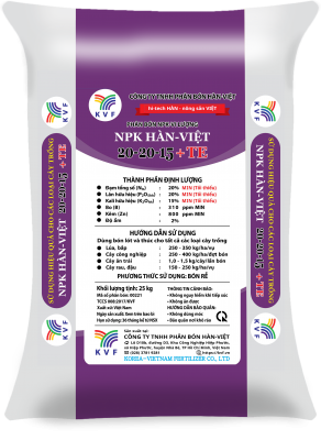 NPK HÀN-VIỆT 20-20-15+TE