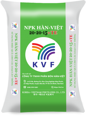 NPK HÀN-VIỆT 20-20-15+TE