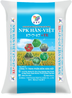 NPK HÀN-VIỆT 17-7-17+TE