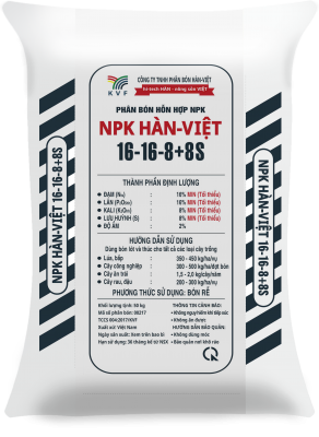 NPK HÀN-VIỆT 16-16-8+8S