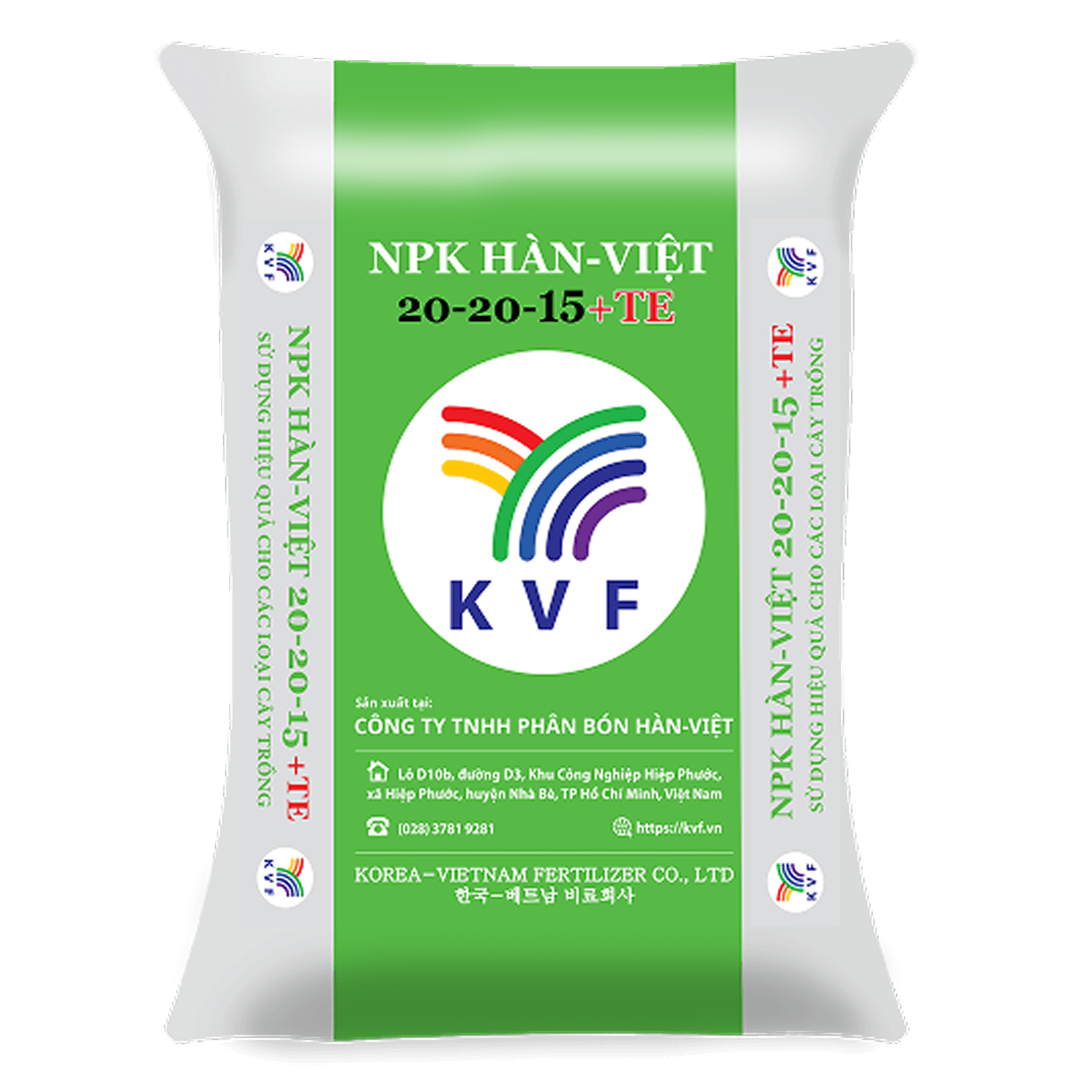 NPK HÀN-VIỆT 20-20-15+TE