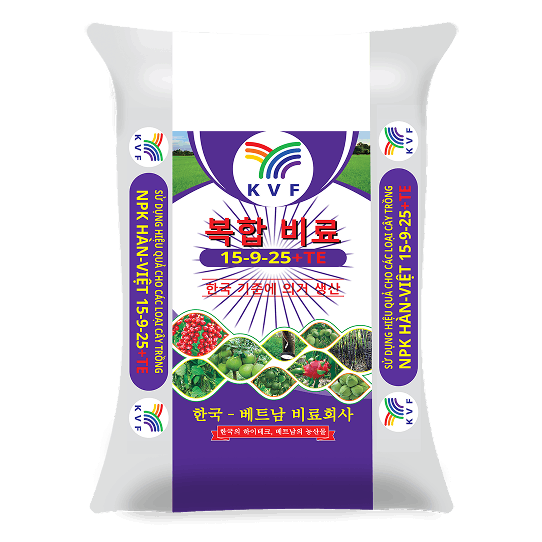 NPK HÀN-VIỆT 15-9-25+TE