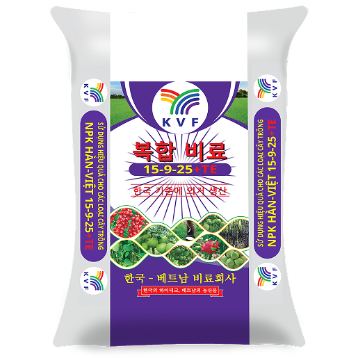 NPK HÀN-VIỆT 15-9-25+TE