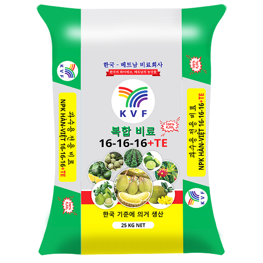 NPK HÀN-VIỆT 16-16-16+TE
