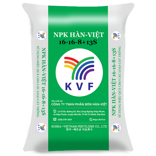 NPK HÀN-VIỆT 16-16-8+13S