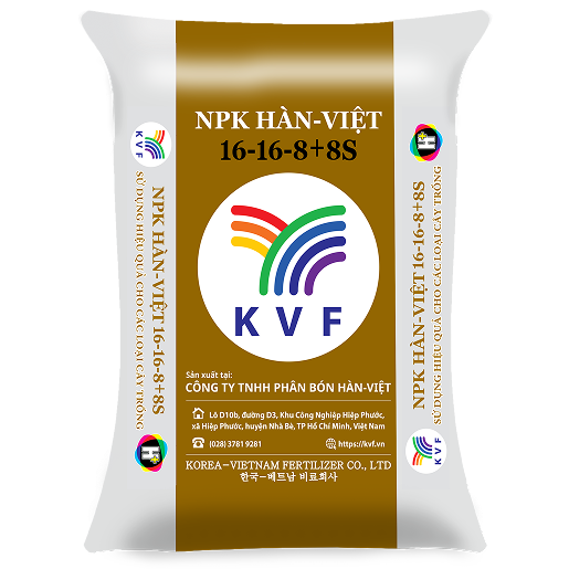 NPK HÀN-VIỆT 16-16-8+8S