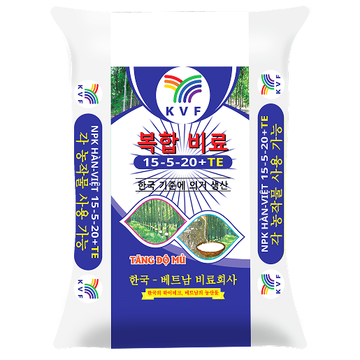 NPK HÀN-VIỆT 15-5-20+TE