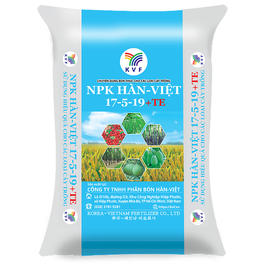 NPK HÀN-VIỆT 17-5-19+TE