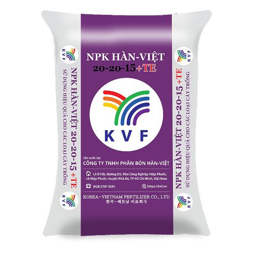 NPK HÀN-VIỆT 20-20-15+TE