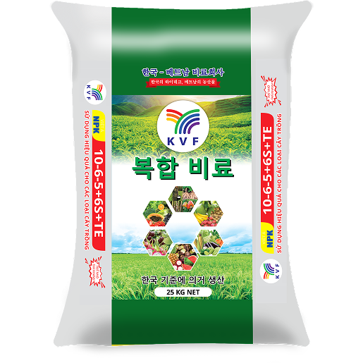 NPK VIỆT Á 10-6-5+6S+TE