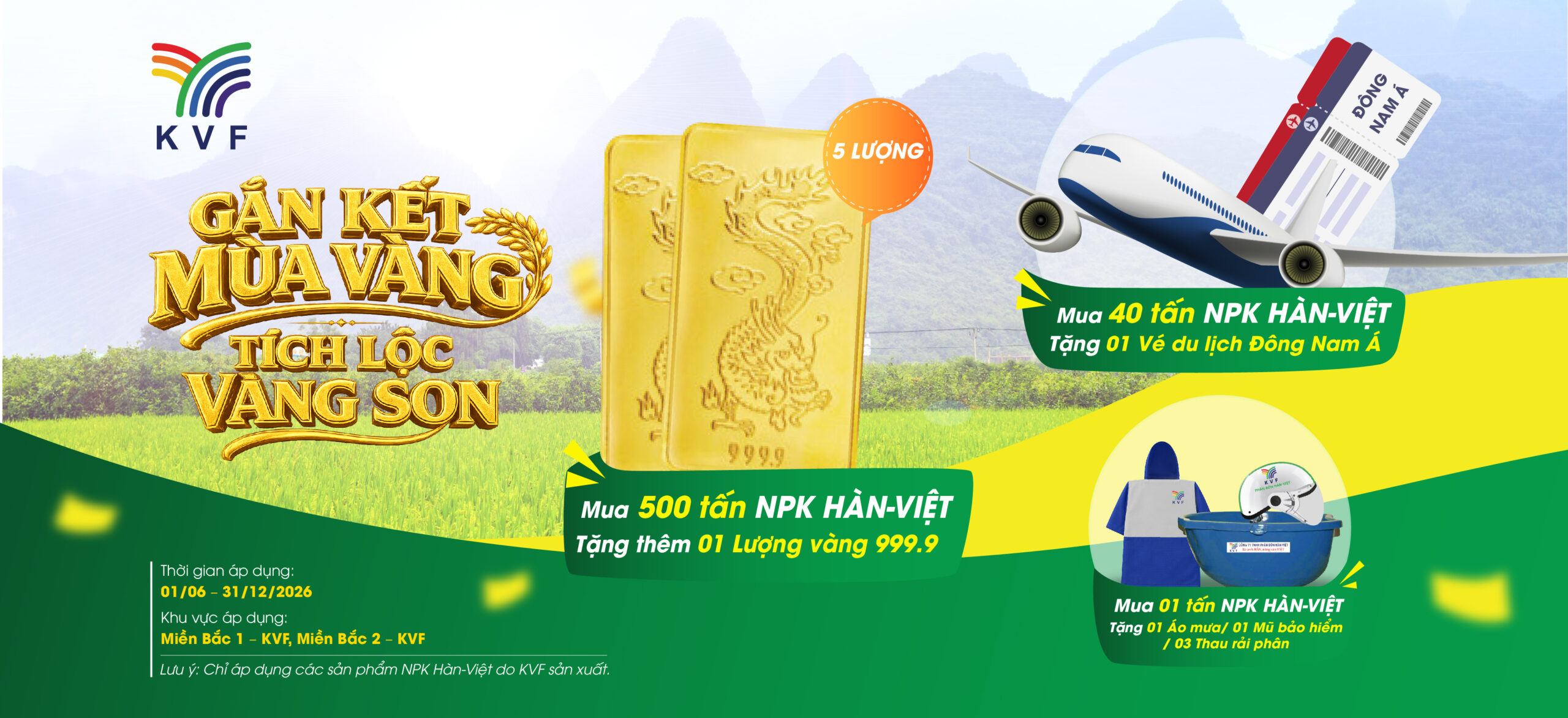 GẮN KẾT MÙA VÀNG – TÍCH LỘC VÀNG SON CÙNG NPK HÀN-VIỆT