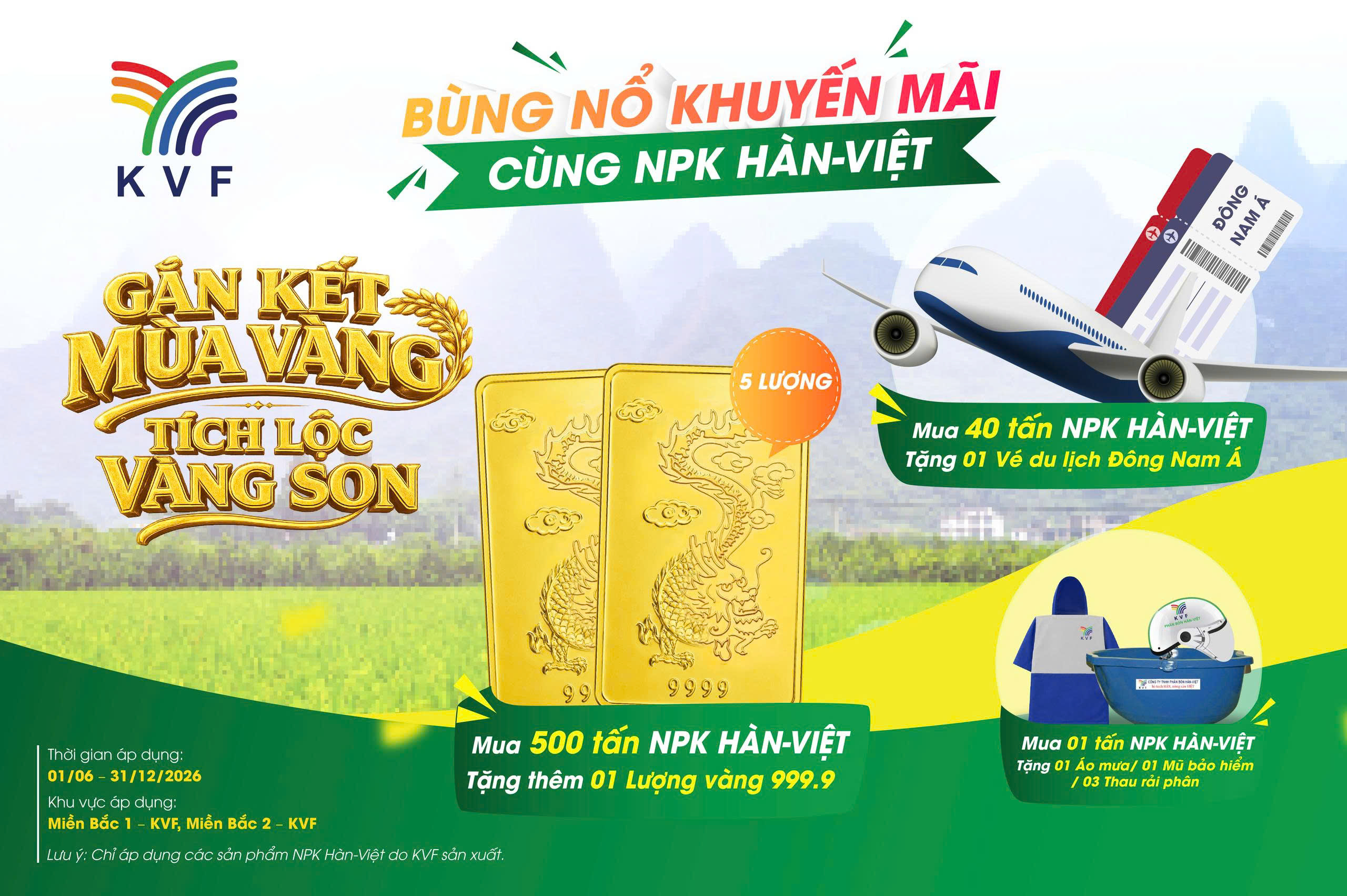 GẮN KẾT MÙA VÀNG – TÍCH LỘC VÀNG SON CÙNG NPK HÀN-VIỆT