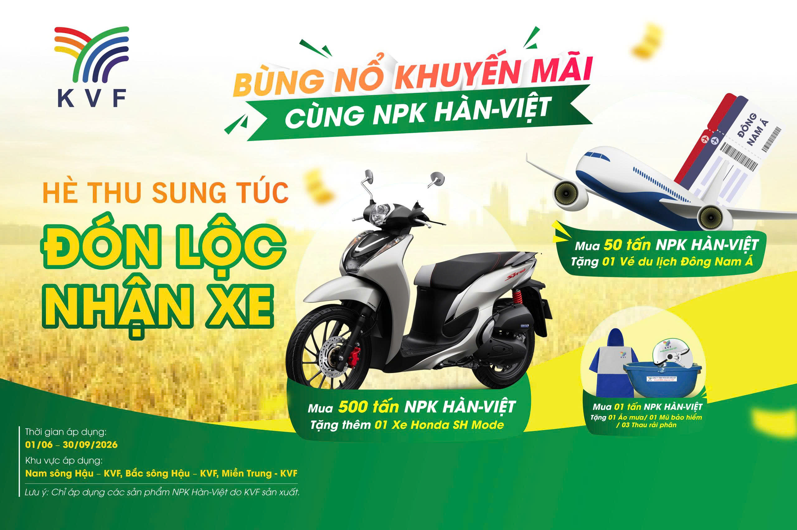 HÈ THU SUNG TÚC – ĐÓN LỘC NHẬN XE CÙNG NPK HÀN-VIỆT