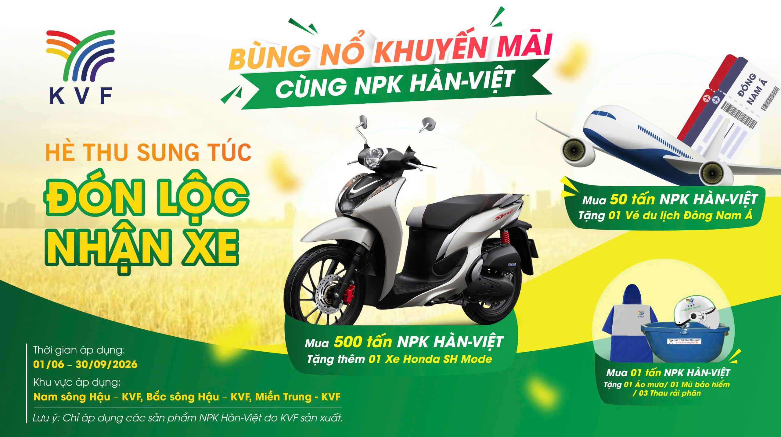 HÈ THU SUNG TÚC – ĐÓN LỘC NHẬN XE CÙNG NPK HÀN-VIỆT
