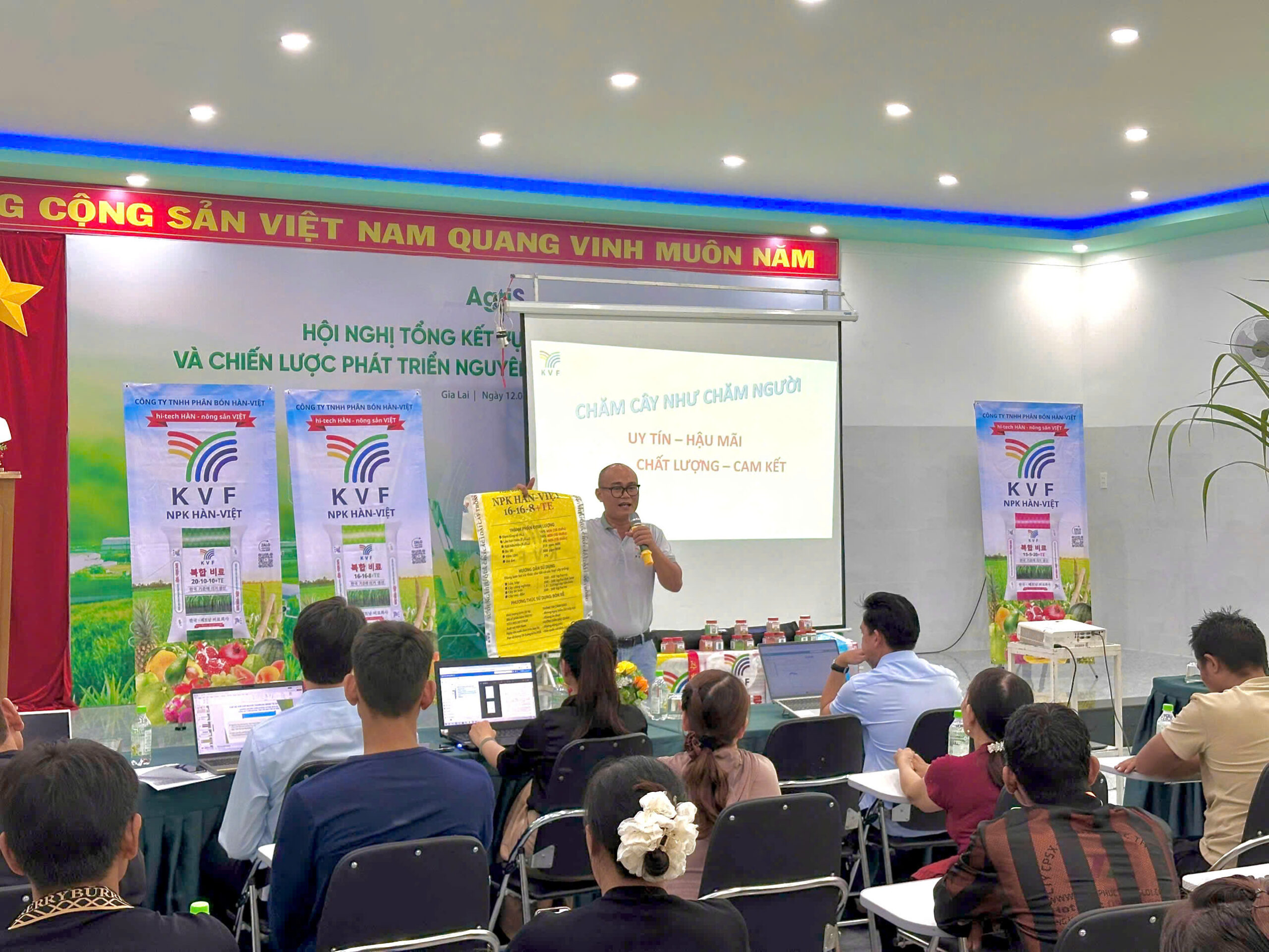 KVF VÀ AGRIS GIA LAI TỔ CHỨC THÀNH CÔNG CHUỖI 4 HỘI THẢO NÔNG DÂN VÙNG NGUYÊN LIỆU MÍA