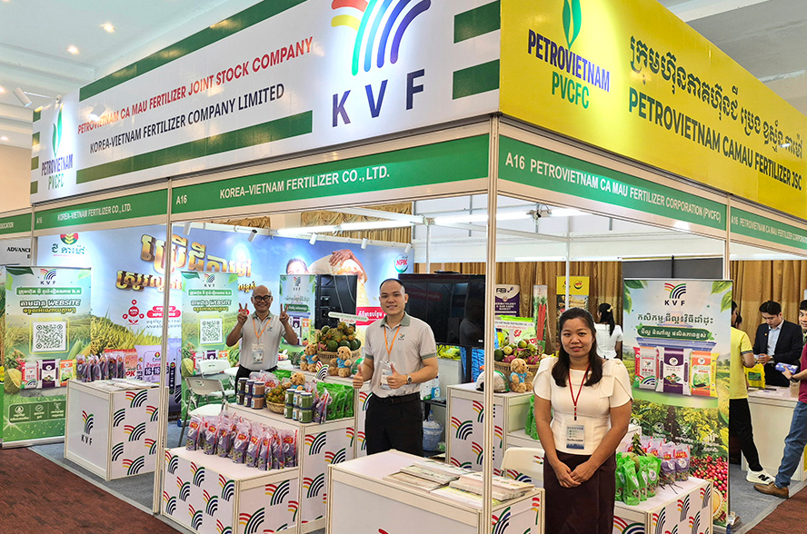 KVF TẠO DẤU MẤN ẤN TƯỢNG TẠI TRIỂN LÃM QUỐC TẾ AGRI CAMBODIA 2026