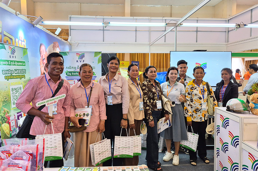 KVF TẠO DẤU MẤN ẤN TƯỢNG TẠI TRIỂN LÃM QUỐC TẾ AGRI CAMBODIA 2026