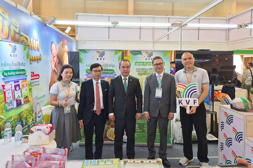 KVF TẠO DẤU MẤN ẤN TƯỢNG TẠI TRIỂN LÃM QUỐC TẾ AGRI CAMBODIA 2026