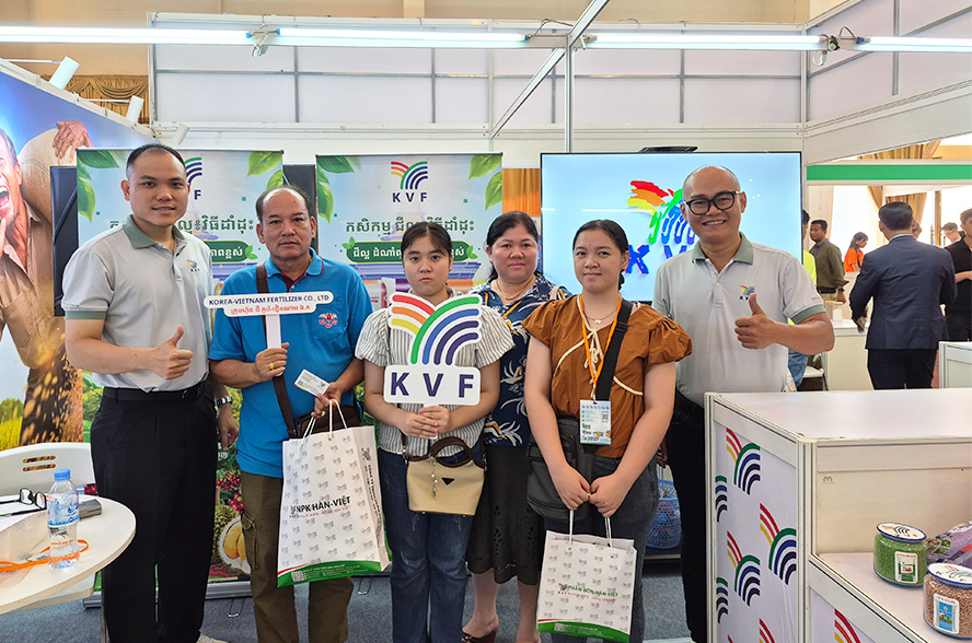 KVF TẠO DẤU MẤN ẤN TƯỢNG TẠI TRIỂN LÃM QUỐC TẾ AGRI CAMBODIA 2026