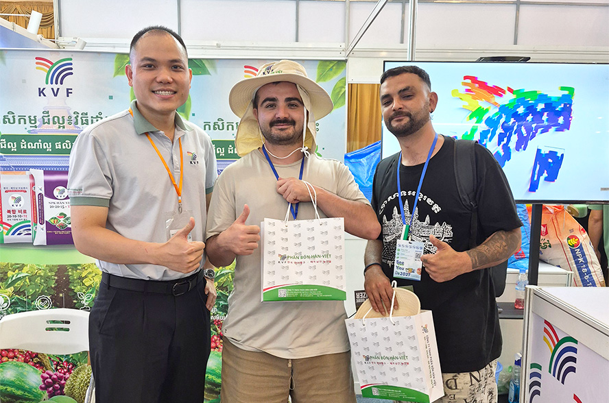 KVF TẠO DẤU MẤN ẤN TƯỢNG TẠI TRIỂN LÃM QUỐC TẾ AGRI CAMBODIA 2026